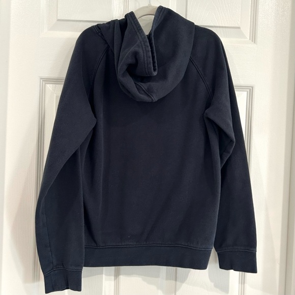 Under Armour Boys Faded Black Camo Hoodie Sweatshirt Youth Large Pocket Unisex - Picture 5 of 8